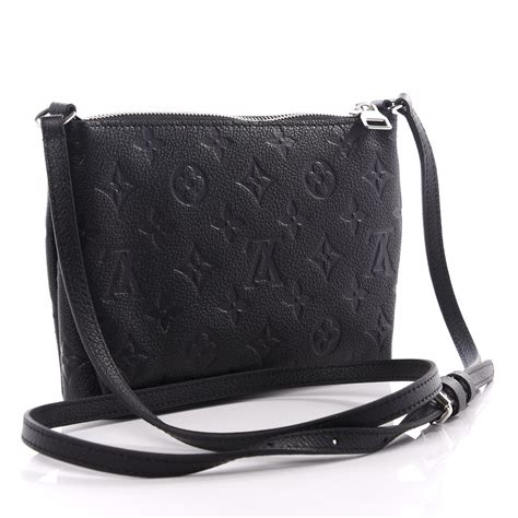 louis vuitton black empreinte crossbody